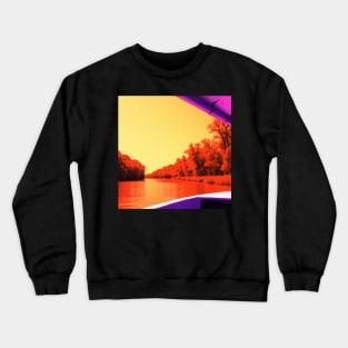 Tangerine Trees and Marmalade Skies Crewneck Sweatshirt